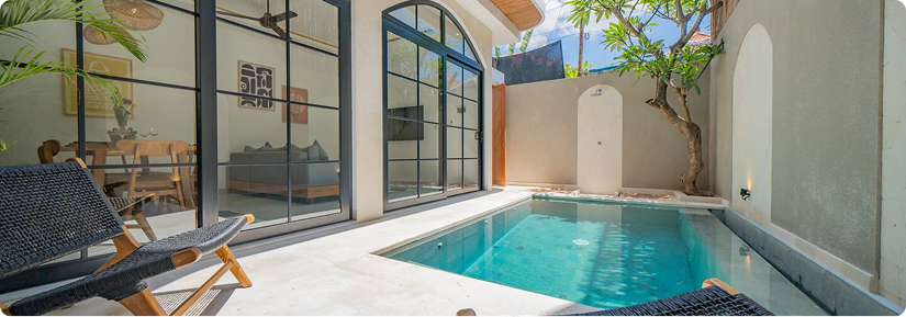 Bali villa pool