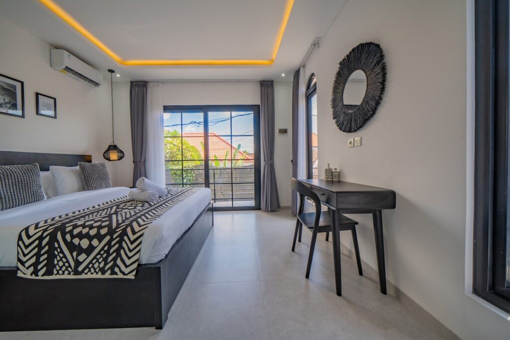 Bedroom Balcony Doors View