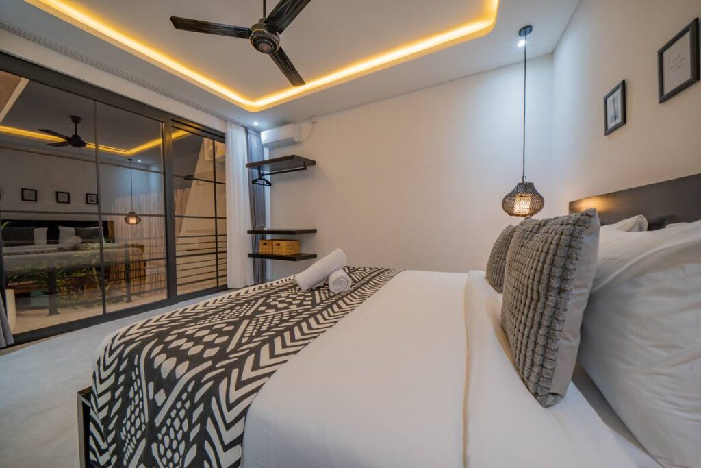 Bedroom Wooden Stairs Loft