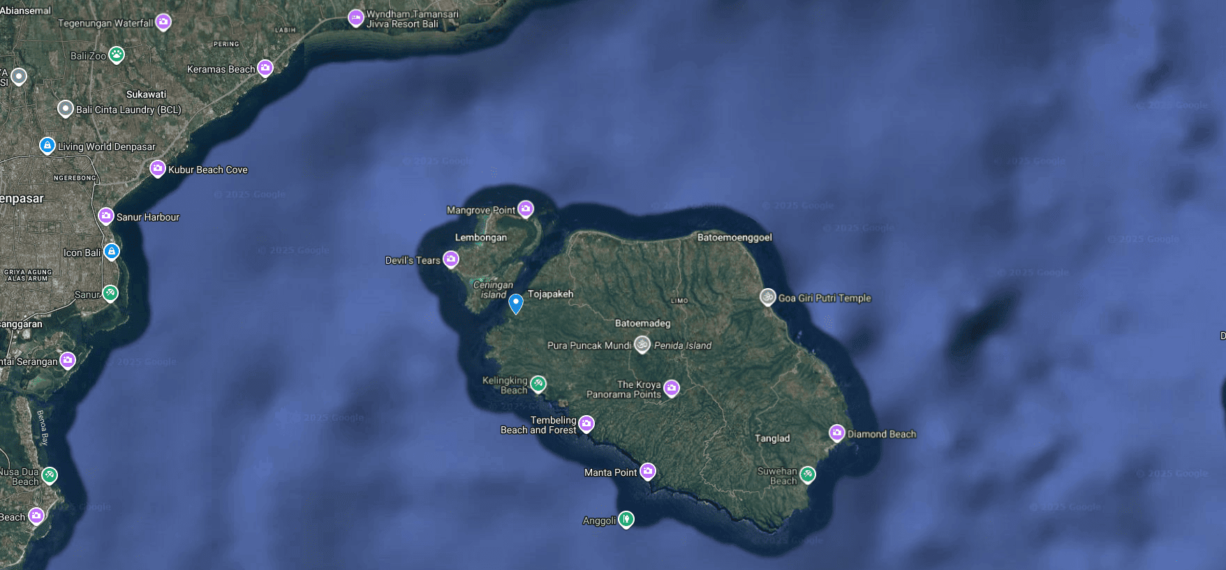 CRYSTAL BAY — 6,535 sqm inside the tourism zone, moments from Crystal Bay — Nusa Penida, Bali (photo 3)