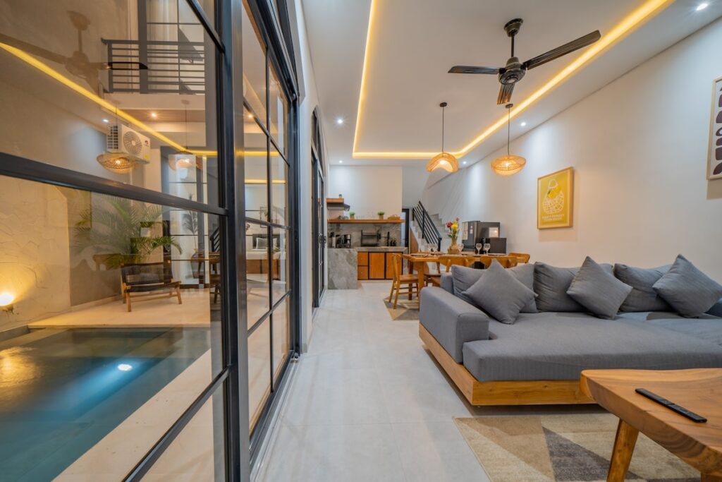 Living Room Glass Doors