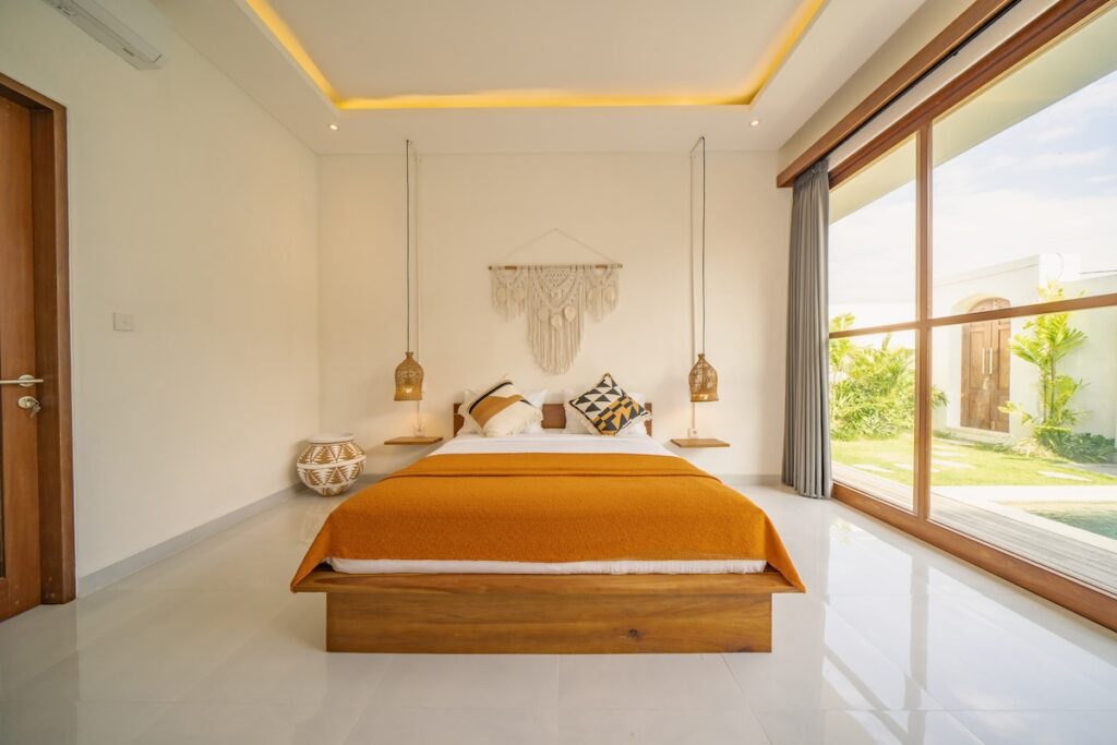 swiss-Bedroom bright natural light