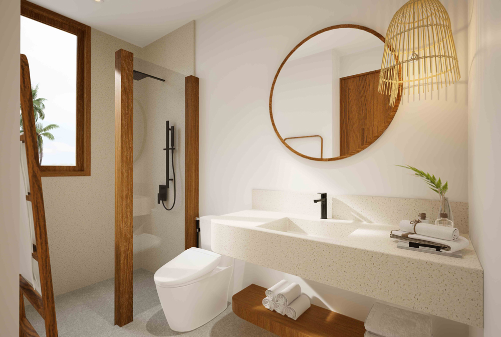 THE BALANGAN HAVEN 2, Modern Mediterranean 1-Bedroom Villa